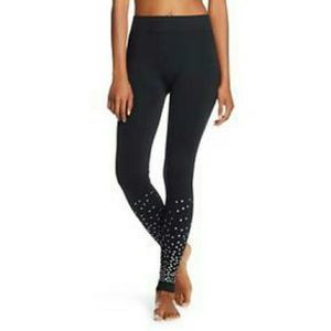Women's Seamless Leggings Black - Xhilaration?